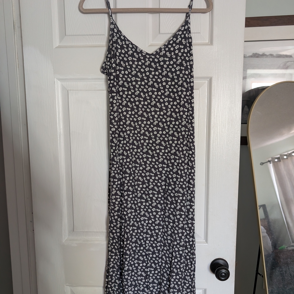 Z Supply Blue and White Floral Maxi Dress